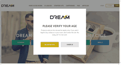 Desktop Screenshot of dreamsmoke.com